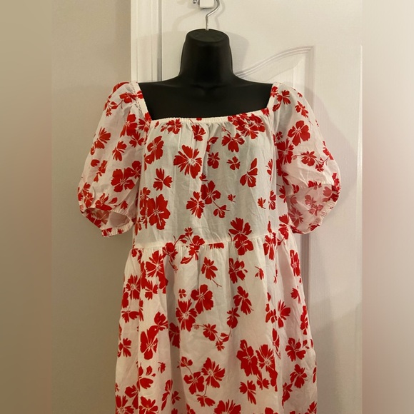 J Crew Factory Size 14 Midi Dress - Picture 2 of 7